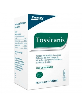 Tossicanis Xarope Oral para Cães 90ml Provets Simões