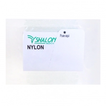 Fio de Sutura Nylon 0 sem Agulha 1,5m Shalon