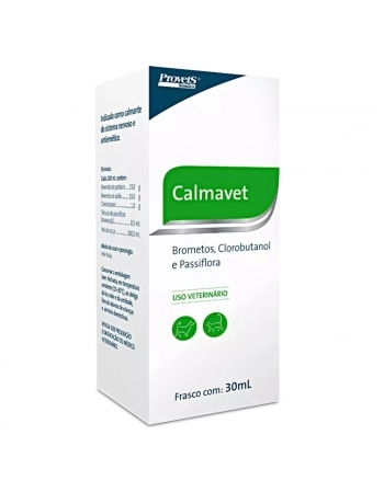 Calmavet Oral para Cães e Gatos 30ml Provets Simões