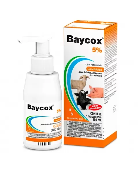 Baycox 5% Suspensão Oral Coccidicida 100ml Elanco