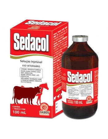 Sedacol Injetável 100ml Calbos