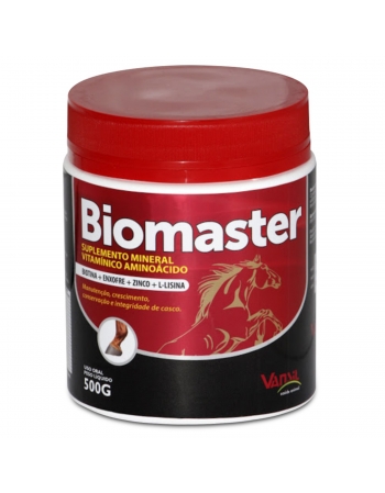 Biomaster Suplemento Mineral e Vitamínico 500g Vansil