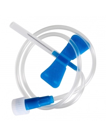 Scalp Nº23G Estéril Azul Acesso Venoso Descarpack