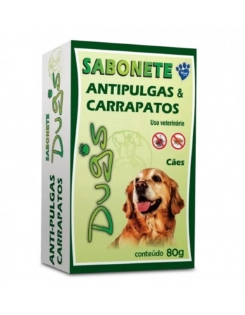 SABONETE DUGS ANTIPULGAS E CARRAPATO 80G