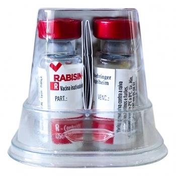 Vacina Rabisin - I (Vacina de Raiva para cães e gatos)