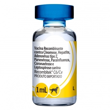 Vacina Recombitek C6/Cv (V8) 25 doses