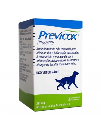 Previcox Dog 227mg Anti-Inflamatório com 60 Comprimidos Boehringer