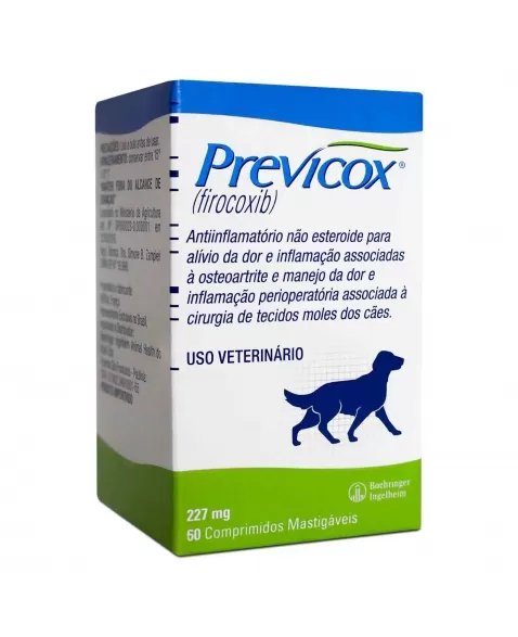 Previcox Dog 227mg Anti-Inflamatório com 60 Comprimidos Boehringer