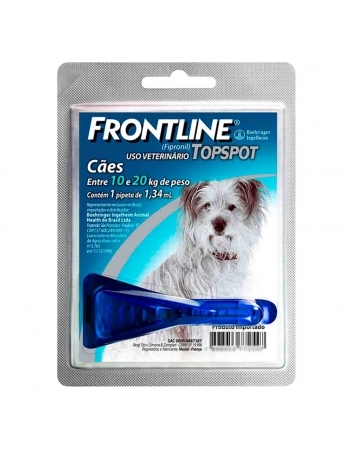 Frontline Topspot M para Cães 1,34ml Boehringer