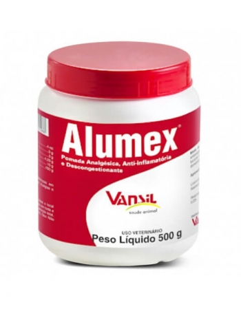 Alumex 500g Pomada Anti-Inflamatória e Analgésica Vansil