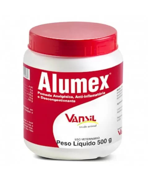 Alumex 500g Pomada Anti-Inflamatória e Analgésica Vansil