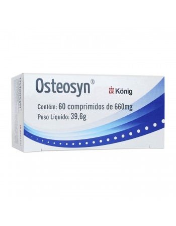 Osteosyn Suplemento Alimentar 660mg para Cães 60 Comprimidos Konig