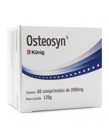 Osteosyn Suplemento Alimentar 2000mg para Cães 60 Comprimidos Konig