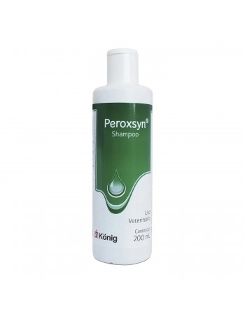 Shampoo Antibacteriano Peroxsyn 200ml Cães Konig | MONTE REAL