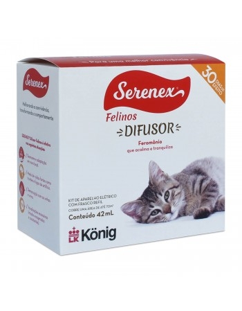 Serenex Difusor Felino Comportamental para Gatos Konig