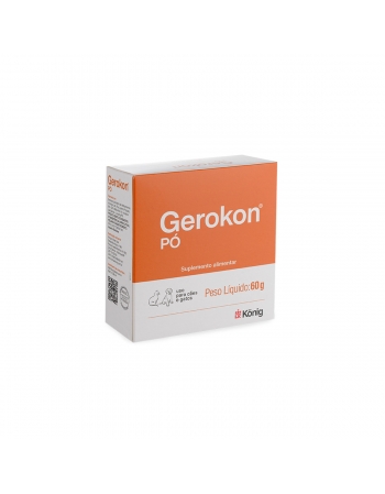 Gerokon 60g -Validade :03/11/2023-Suplemento Gerokon 60G
