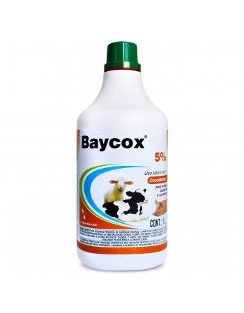 Baycox 5% Suspensão Oral Coccidicida 1 Litro Elanco