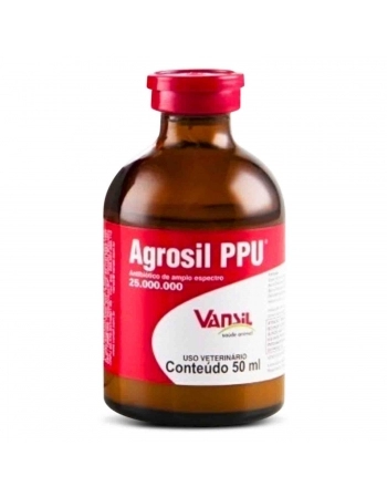 Agrosil PPU Antibiótico Injetável 50ml Vansil