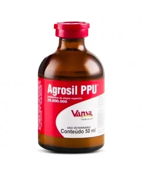 Agrosil PPU antibiótico Injetável 50 ML Vansil