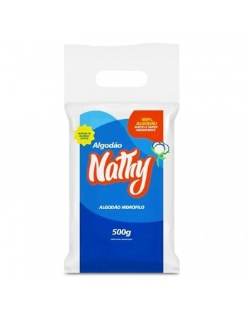 Algodão Hidrófilo Rolo 500g - Nathy