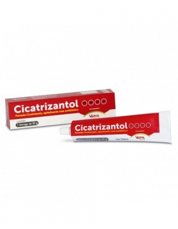 Cicatrizantol Pomada Cicatrizante e Epitelizante com Antibiótico 50g Vansil