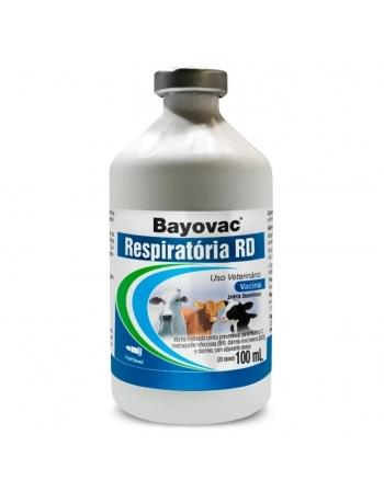 Bayovac Respiratória RD Vacina Para Bovinos Injetável 100ml Elanco