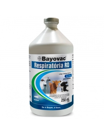 Bayovac Respiratória RD Vacina Para Bovinos Injetável 250ml Elanco