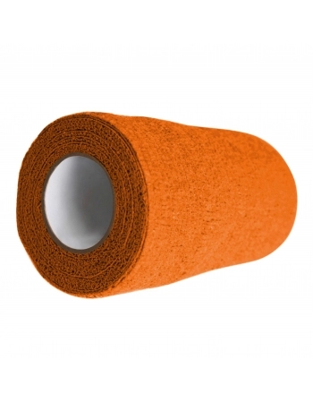 Bandagem Látex Elástica 10cm x 4,5m Laranja Hoppner