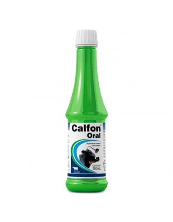 Calfon Oral Suplemento Mineral Cálcio Para Bovinos 350ml Elanco