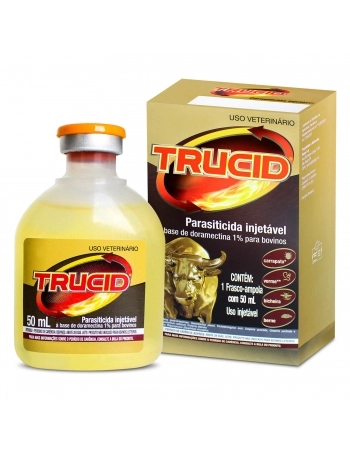 Validade 30/09/2024 Trucid Doramectina 1% Parasiticida Injetável 50ml Elanco