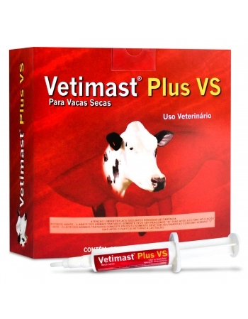 Vetimast Plus VS Vaca Seca Antibiótico Intramamário 10g Elanco