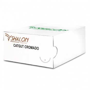 FIO CATGUT CROMADO 2-0 C/A 3CR - SHALON