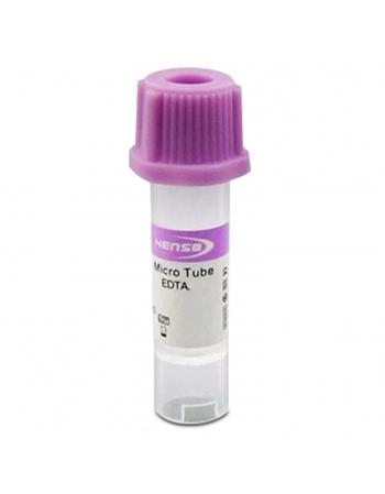 Tubo de Coleta de Sangue EDTA K2 0,5ml Roxo 50 Unidades Labor Import