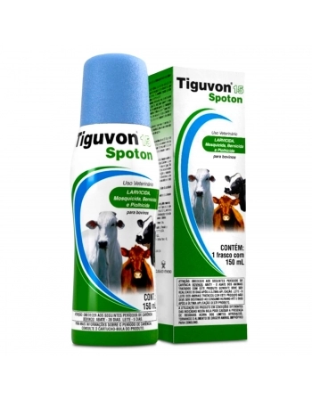 Tiguvon 15 Spot On Mata Bicheiras Larvicida para Bovinos 150ml Elanco