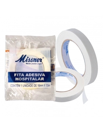 Fita Adesiva Hospitalar Crepe 16mm x 50m - Missner