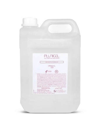 Gel Para Eletrodo Plurigel Para Ultrassom 5Kg - Carbogel