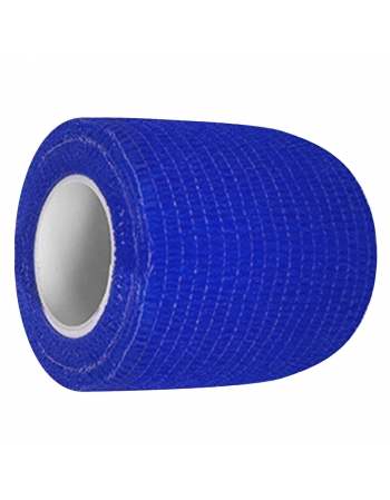 Bandagem Látex Elástica 5cm x 4,5m Azul Hoppner