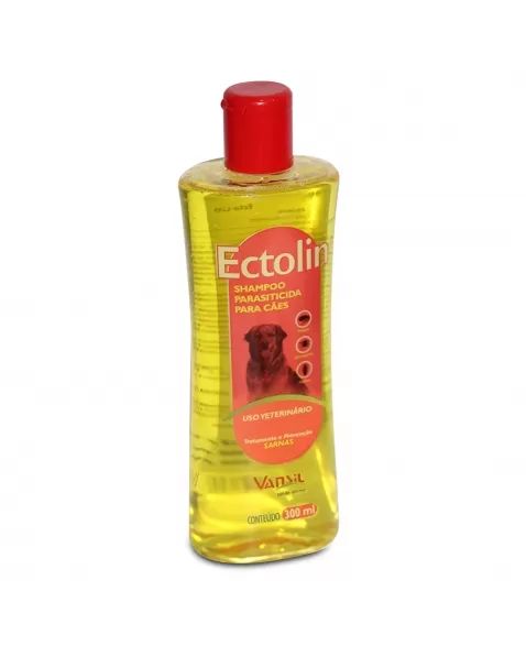 Ectolin Shampoo Antipulgas Para Cães 300ml Vansil