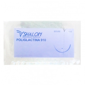 FIO VICRYL(POLIGLACTINA 910) 0 C/AG 4MR