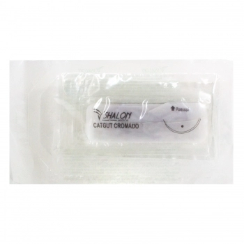FIO CATGUT CROMADO 1 C/A 3CR - SHALON