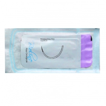 FIO VICRYL(PGLA 910) 2-0 C/AG 3-3/8 BIOL